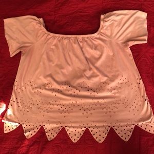 Charlotte Russe Women’s Salmon Colored Top